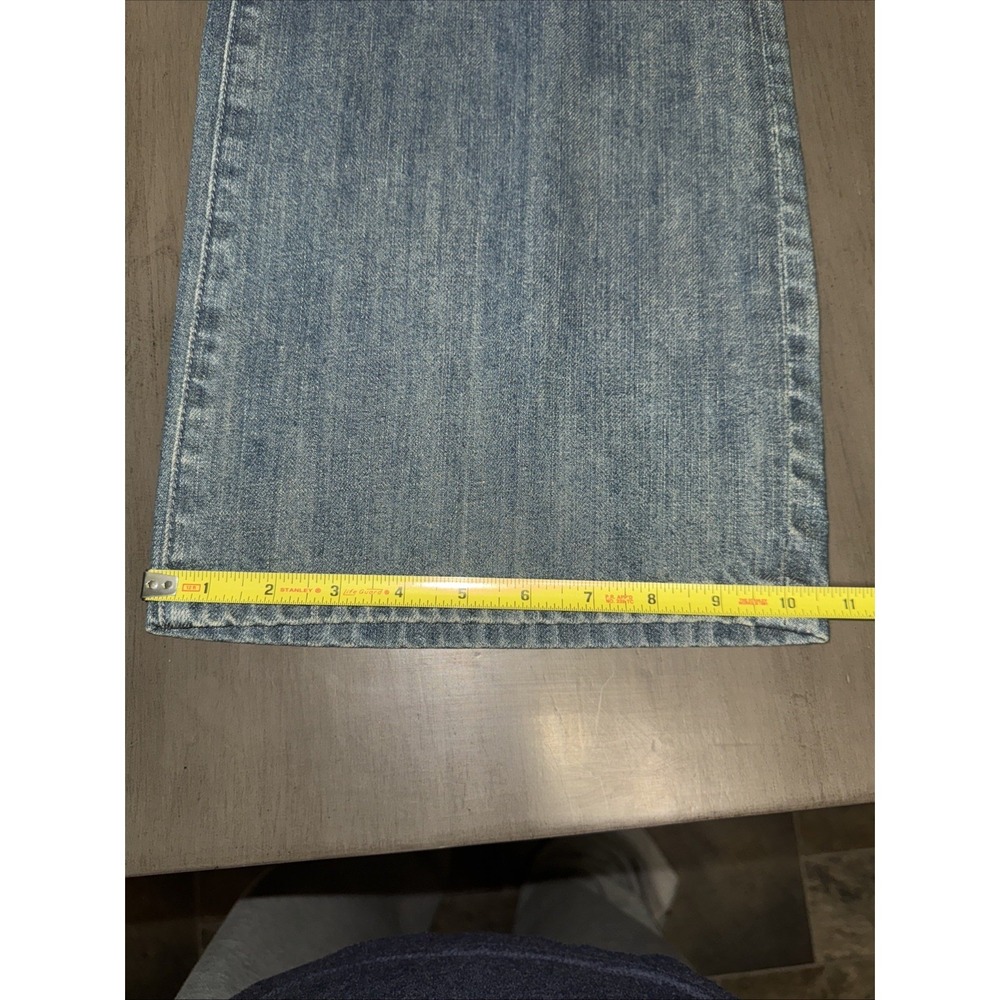 Marc Ecko Cut and Sew Boot Cut Jeans Mens Size 42x34 Blue Denim Mid Rise NWT - Picture 14 of 16